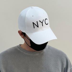 빅사이즈 NYC 코튼 연예인 소두핏 남녀공용 볼캡 큰 사이즈 대두 야구모자