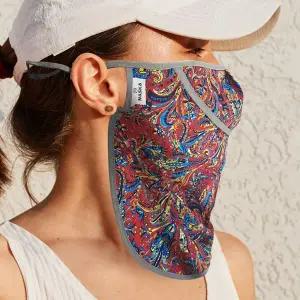 (국산) 나스카 페이스 커튼 마스크-등산 스포츠 자외선차단 골프마스크 얼굴햇빛가리개 남여공용