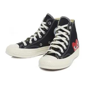 [꼼데가르송](김해점) 남성 척테일러 하이탑 스니커즈 P1K112 BLACK