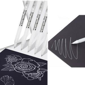 화이트 젤펜 10개입 흰색 다꾸