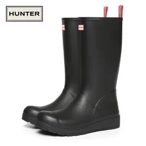 [헌터]정품) 우먼스 플레이 톨 레인부츠 WFT2007RMA BLK