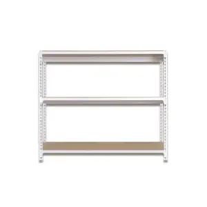 무볼트 조립식 앵글 철제 선반 3단 1500 x 400 x 750