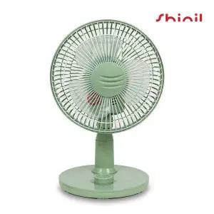 신일 선풍기 탁상용 유선 선풍기 6인치 소형 책상 선풍기 미니 탁상형 그린 BD06
