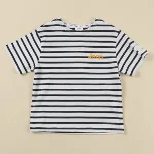 [지프키즈] 스트라이프 보트넥 반팔티 KN2TSU112 4색상