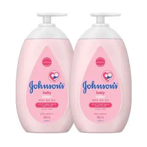 존슨즈베이비 핑크 로션 더블 500ml+500ml 203899