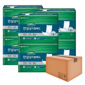 디펜드 안심 일자형패드 30개입 6팩