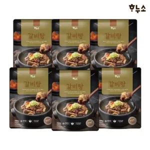 하누소 갈비탕 700g x 6팩 +고기소스