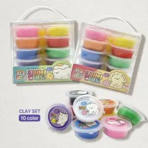 아토스 5500 말랑프렌즈 꾸밈 클레이 10색 세트 정품