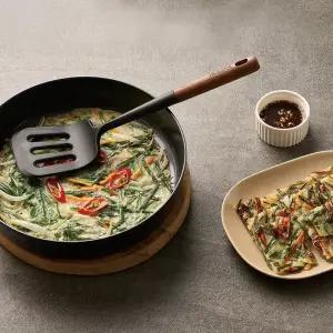 트루쿡 북미산 월넛 실리콘 조리도구 뒤집개, 1개