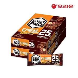 [오리온]오리온 닥터유프로 단백질바 3-넛츠 크런치70g x 16p