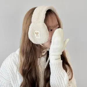 [하프클럽/ 잡화]따뜻한 테디베어 귀마개 귀도리 ac-9517c