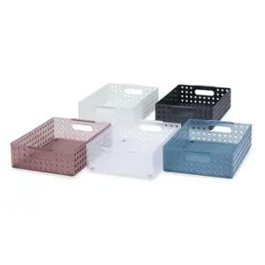 리템LnC 마이룸 SnS A4 67080/멀티/바스켓/물품바구니/소품수납정리함/사각손잡이/사무실용품