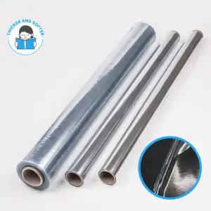 아스테이지롤 PVC 투명필름 공업용 책비닐 책싸는비닐 코팅지 두께 0.1~0.2mm 91cm x 45m
