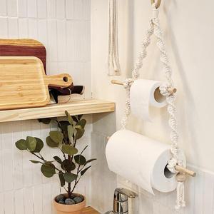 마크라메 2단 휴지걸이 만들기 DIY 키트 감성 캠핑 인테리어 소품