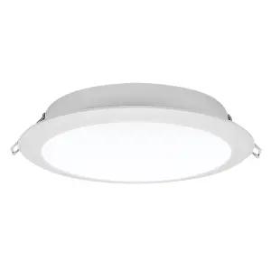 방습형 LED 7호 30W 타공 175mm (7인치) 원형 슬림 다운라이트 욕실등 천장 매입등 비츠온