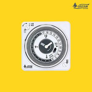 서준전기 SJP-F16 3W 도어설치용 1C접점형 일반형 기계식 타임스위치