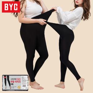 BYC 3개벌크 150D 팬티 스타킹 겨울 빅사이즈 타이즈 검정 고탄력 학생 교복 무발