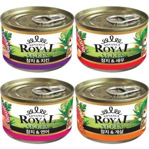 어드밴스 로얄 수피아 5종170g 24개입 고양이캔 고양이통조림 1box