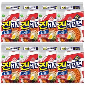 오뚜기 진비빔면 156g  32개 (유통기한)