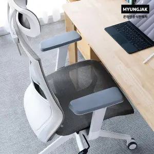 [명작가구] 올메쉬의자 DVX600 허리 편한 튼튼한 게이밍 컴퓨터 책상 조절팔 게임용 사무실 사무용