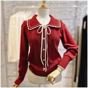 [대구백화점] [무자크]카라리본니트(MP1WKT03)