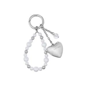 [제이에스티나] J.LETTER 하트진주키링 SI (JEACEA5BS975SI360)