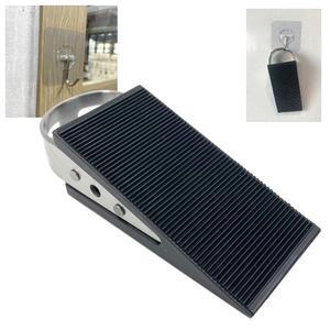 도어스토퍼(스텐 고리 실버) 출입문 하부 홀더 문고정 고임목 버팀목 스톱퍼 말굽 말발굽