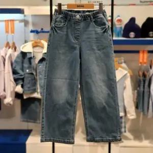 [에스핏] HC08 블루 와이드데님PT 에스핏주니어 여아/봄가을 데님팬츠 SJZ101 FJPT (S29752283)