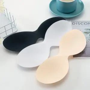 라텍스 라이트 씬 브라패드 2세트 일체형 초슬림 가슴 볼륨 뽕 패드