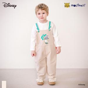 [몰리멜리] [디즈니]미녀와야수 칩 오버롤팬츠