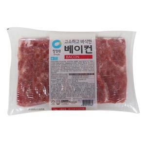 청정원 고소하고 바삭한 베이컨 1kg 5개