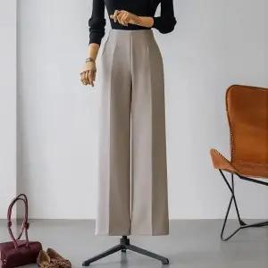 (안나앤모드) A. 쫀득 언오비 히든 슬랙스[팬츠D0108Q02]