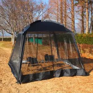 칼루스 스크린 매쉬 텐트 블랙 캠핑 쉘터 대형 여름 모기장
