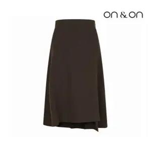 [온앤온][온앤온] 뒷밴딩 언발란스 슬릿 스커트(JW2WSB15)