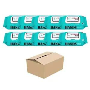 하비앙쥬 손세정 소독티슈 80매 10개묶음-WB2FAD8