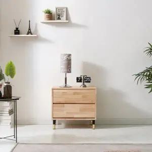 [아이앤] 렐리 600 고무나무원목 협탁 FI