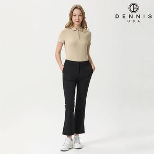 [데니스골프][DENNIS] 25SS신상 여성 컴포트핏 세미부츠컷 팬츠_NAQSLPT353