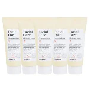 5개 페이셜 케어 클렌징폼 쌀 100ml 약알칼리성 맑은피부 라이스 클렌저