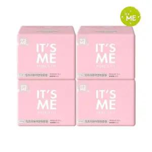 잇츠미 퓨어앤핏 생리대 중형 12P x4개