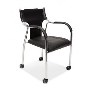 푸른가구 가죽시스카의자 팔유바퀴 사무실 회의실 서재 강당 학원 다용도 사무 보조 의자