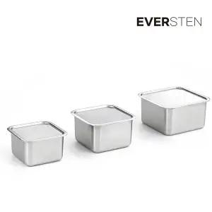 [에버스텐][공식] 큐브 높은형 3종 세트+스텐망 3종