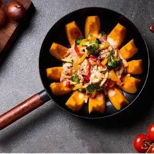 트루쿡 IH 북미산 월넛 세라믹 궁중팬 28cm, 1개