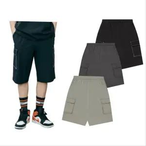 [행텐주니어][모다부평]행텐주니어 스트레치 셋업 5부 카고 하프팬츠/14520-037-454-41_BP