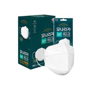 모나리자 스마일 KF94 마스크 대형 화이트 황사 60매 BNS