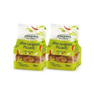 친퀴나 매콤 체리놀라 피칸티 올리브 220g X 2개