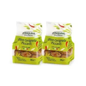 친퀴나 매콤 체리놀라 피칸티 올리브 220g X 2개