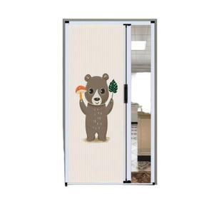 무타공 중문 셀프설치 간이문 공간분리 드레스룸 문 간이 가림막 조립식 여닫이 가벽 흰색