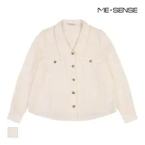 [미센스] 버튼포인트 블라우스_MB49BLM108Z