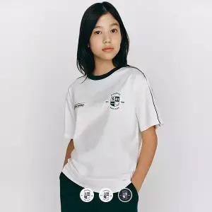 [지오다노주니어] 03095522 코튼 저지 크루넥 프린트 반팔 티셔츠