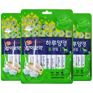 하림펫푸드 밥이보약 DOG 하루양갱 관절 56g x3개/애견